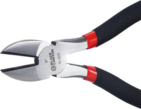 BLACK CANYON Wire Cutters, 6" Side Cutters Diagonal Pliers, CrV Steel, Ideal for DIY/Household/Electronic Repair in Saudi Arabia
