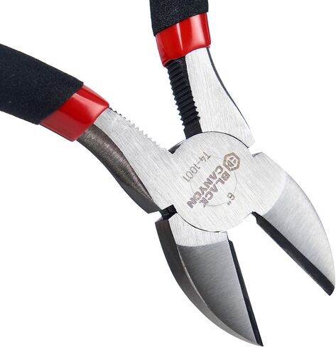 BLACK CANYON Wire Cutters, 6" Side Cutters Diagonal Pliers, CrV Steel, Ideal for DIY/Household/Electronic Repair in Saudi Arabia