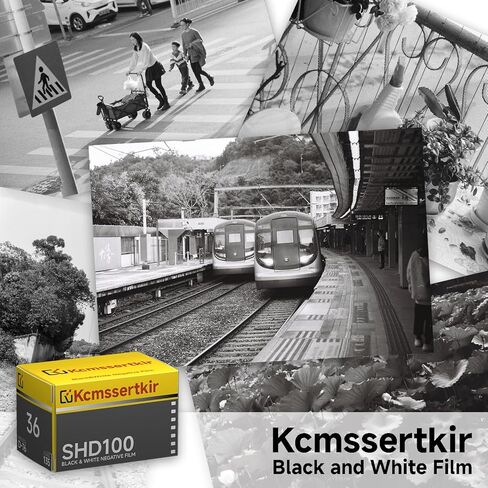 SHD 400, Black and White Print Film,ISO400,35MM,135-36 Exposures 3-Pack + Microfiber Cleaning Cloth in Saudi Arabia