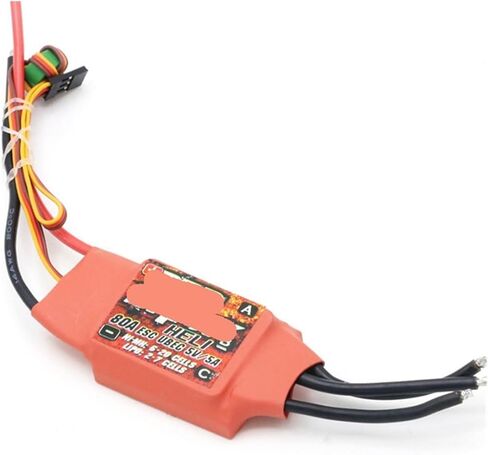 50/70/80/100/125/200A Speed ​​Controller 5V/3A 5V/5A BEC for FPV Multirotor Aircraft(100A Esc 2-7s) in Saudi Arabia