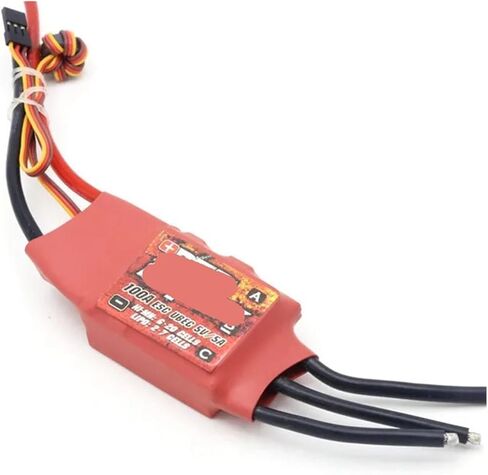 50/70/80/100/125/200A Speed ​​Controller 5V/3A 5V/5A BEC for FPV Multirotor Aircraft(100A Esc 2-7s) in Saudi Arabia