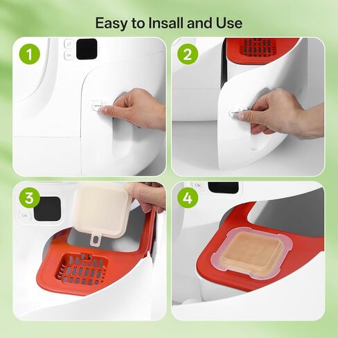 N50 Odor Eliminator Compatible with PuraMax Self-Cleaning Cat Litter Box, Cat Toilet Odor Control for PuraMax Automatic Litter Box, (Pack of 6) in Saudi Arabia