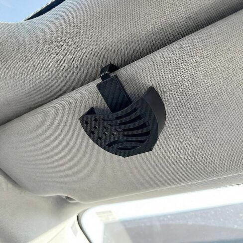 Car Visor Clip Holder for Standard ZYN（2.75 in*0.78 in）,High-Temperature Resistant Sun Visor Accessories for 15 Pouches Bag cansInterior Car Accessories for Organization,Fit Most of The Visor (Black) in Saudi Arabia