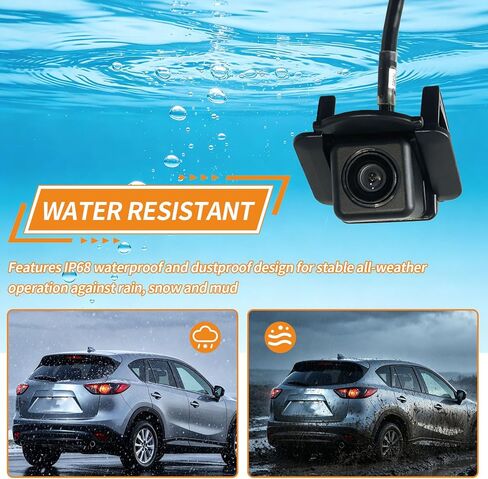 K015-67-RC0A Rear Backup Camera Compatible with 2013-2016 Mazda CX-5 Reverse Camera Replace K01567RC0A MA1960108 K01567RC0, Park Assist Cameras in Saudi Arabia