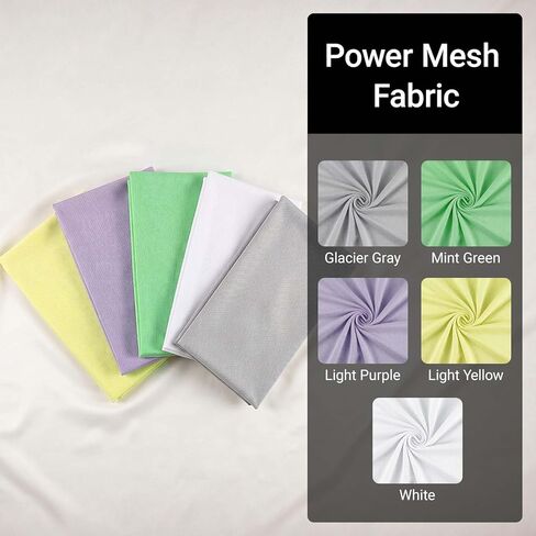 Q&J Fabric Co. 65'' Wide Pro Mesh Medium Weight 1 Yards Jersey Fabric by The Yard Grey, Air Hole Quick Drying Athletic Mesh Fabric Breathable for Sewing T-Shirt Soccer Basketball Uniforms in Saudi Arabia