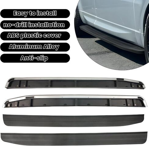 لوحات تشغيل مناسبة لسيارة رينج روفر SWB 2013-2021 L405/رينج روفر سبورت 2014-2022 L494 قضبان جانبية من سبائك الألومنيوم in Kuwait