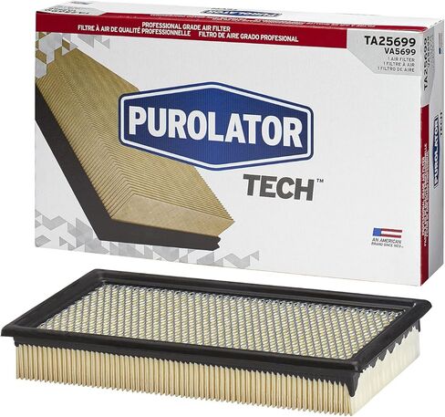 Purolator TA25699 PurolatorTECH Engine Air Filter Compatible With 2011-2024 Ford Explorer, 2007-2014 Edge, 2008-2019 Taurus, 2009-2019 Flex, 2007-2015 Lincoln MKX and Mazda CX-9 in Kuwait