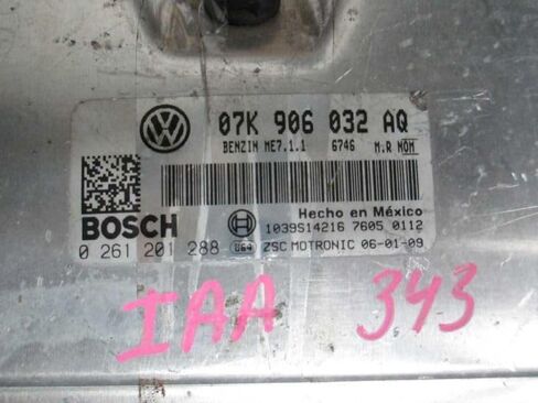 2006 06 متوافق مع شركة فولكس فاجن المتوافقة مع وحدة التحكم في محرك Jetta ECM 2.5L AT 07K906032AQ 07K 906 032 AQ in Kuwait