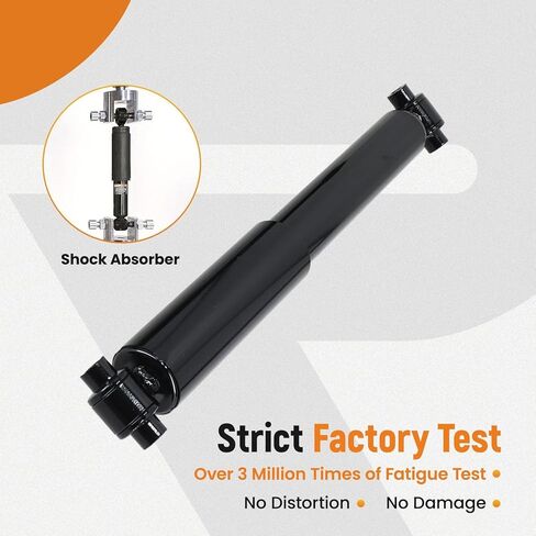 maXpeedingrods 344363 5784 Rear Shock Assembly for Ford Fusion 2006-2012 Mercury Milan 2006-2011 Lincoln MKZ 2007-2012 Zephyr 2006 Mazda 6 2003-2008, 2Pc Suspension Pair Shock Absorber in Kuwait