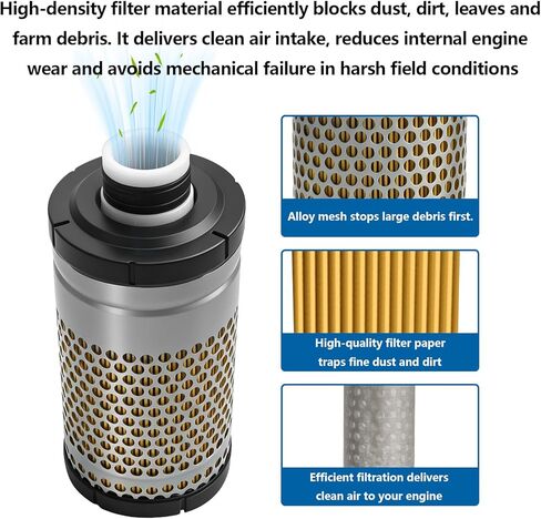 6C060-99410 6C060-99414 Engine Air Filter Inner Filter 32721-58242 Compatible with Kubota tractor B21 B2301 B2410 B2630 B2710 B3200 B3300 B7300 B7400 B7500 B7510 F2260 F3080 ZG227 in Saudi Arabia