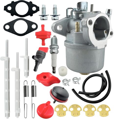 593357 استبدال المكربن ​​لمحركات سلسلة الثلج 205cc 250cc 1150 مناسبة لسلسلة Briggs & Stratton 12A100 12D100 مناسبة لـ Ariens 920014 790558 مجموعة النظام الكامل لمنفاخ الثلج in Kuwait