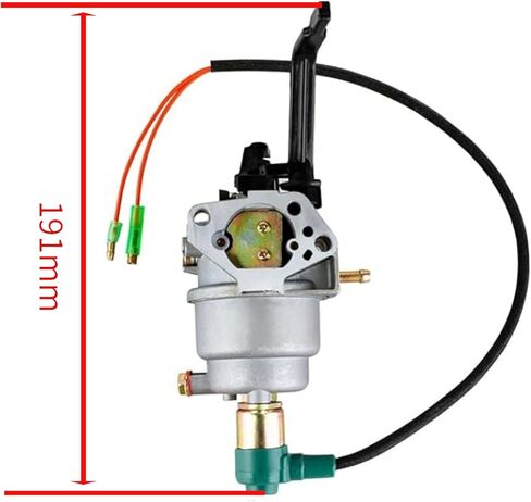 Compatible with 7500 8500 Carburetor for Titan Portable Generator TG6500 TG6500ES TG7500M TG8000 TG8500M TG8500RC TG9000ES HW7500 HW7500E HW7500EL 7500 Watt 420cc Engine in Saudi Arabia