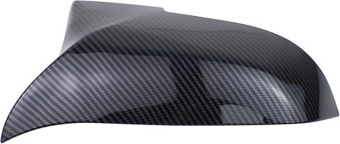 Pair Left and Right Carbon Fiber ABS Side Mirror Cover Caps for BMW 3 Series F20 F22 F23 F30 F31 F32 F33 F36 F87 M2 X1 E84 320i 328i 330i in Kuwait