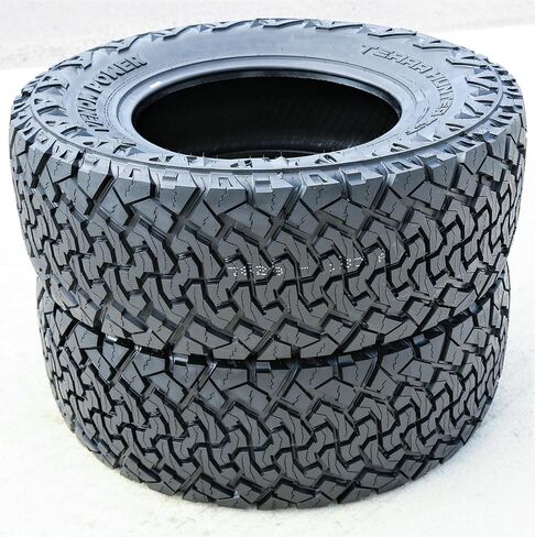 مجموعة من 4 (أربعة) إطارات Venom Power Terra Hunter X/T XT All-Terrain Mud Light Truck شعاعية - LT245/75R17 245/75/17 245/75-17 121/118S نطاق التحميل E LRE 10 طبقات BSW جدار جانبي أسود in Kuwait
