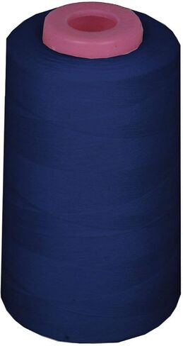 6000 Yards 100% Spun Polyester Cone Serger Thread (Royal Blue, Pack of 1) in Kuwait