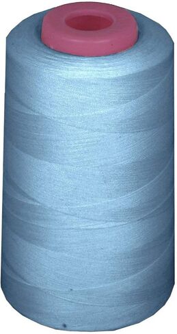 6000 Yards 100% Spun Polyester Cone Serger Thread (Royal Blue, Pack of 1) in Kuwait