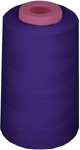 6000 Yards 100% Spun Polyester Cone Serger Thread (Royal Blue, Pack of 1) in Kuwait