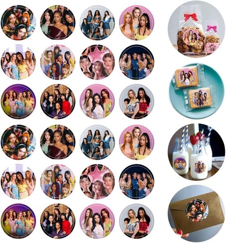 120pcs Katseye Stickers for Kids Birthday Party Supplies for Katseye Birthday Decorations -10 Sheets in Saudi Arabia