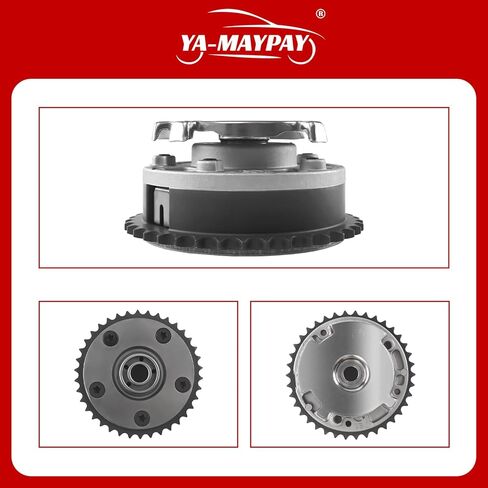 Intake and Exhaust Variable Valve Timing (VVT) Sprocket Gear Camshaft Adjuster Compatible with 01-13 BMW Z4,318i,320i,318Ci,318ti,316i,316ti,520i,X3,X1,118i,120i,11361707315 11367500032 in Kuwait