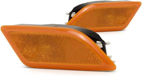 CarLights360: For Mercedes-Benz C300 Side Marker Light 2012 2013 2014 Driver and Passenger Side | Pair | DOT Certified | For MB2550105 | MB2551105 in Kuwait