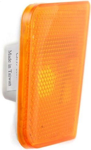 Evan-Fischer Side Marker Light Lamp Amber Lens Front Left Side compatible with Jeep Liberty in Kuwait