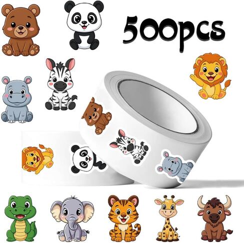 500PCS Poop Stickers Roll,10 Styles Cute Cartoon Funny Self-Adhesive Envelope Seals Stickers for Bottles, Laptops,journals,Luggage, Snowboards, Guitars, Scrapbooks, Phones, in Kuwait