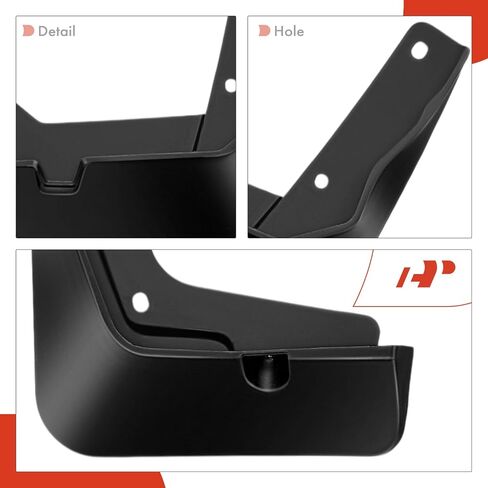 A-Premium Mud Flaps Compatible with Hyundai Kona 2018-2023 SUV, No Drilling Required Mud Guards with Hardware Accessories, Set of 4 Front and Rear in Kuwait