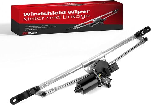 Front Windshield Wiper Motor & Transmission Linkage Assembly fits for 2007-2017 Jeep Wrangler & 2018 Jeep Wrangler JK [5Pins] - Replaces 602-105AS 55077859AB in Saudi Arabia