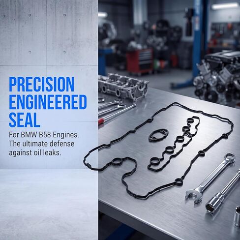 AMCC غطاء صمام المحرك مجموعات ربط السيراميك الارضي متوافقة مع BMW B58 M140i M240i 340i 440i 540i 540Li 640i 740Li يستبدل: 11128621951 in Kuwait