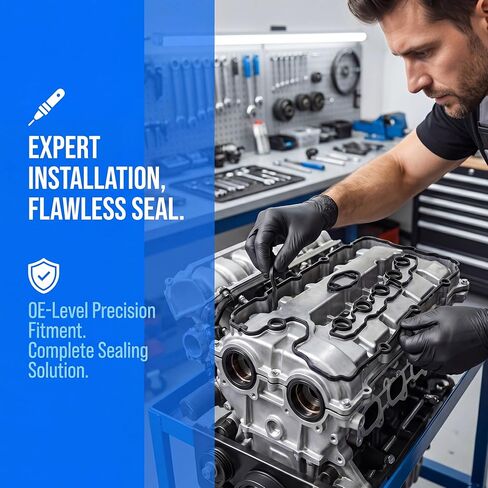 AMCC غطاء صمام المحرك مجموعات ربط السيراميك الارضي متوافقة مع BMW B58 M140i M240i 340i 440i 540i 540Li 640i 740Li يستبدل: 11128621951 in Kuwait