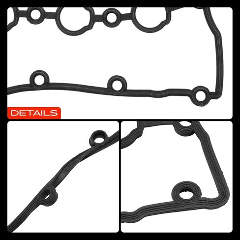 A-Premium Engine Valve Cover Gasket Set Compatible with Audi A4 2002-2005, A6 2002-2004, A4 Quattro 2002-2006, A6 Quattro 2002-2004, 3.0L in Kuwait
