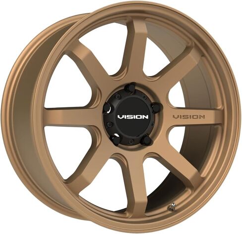Vision 351 FLOW Custom Wheel - 17x9, -12 Offset, 5x127 Bolt Pattern, 78.1mm Hub - Bronze Rim in Kuwait