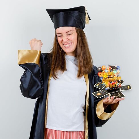 2026 Graduation Cards - 3D Pop Up Graduation Card with Lights and Music, Class of 2026 Congrats Grad Card for College, High School, Congratulation Graduate Gifts for Son Daughter in Saudi Arabia