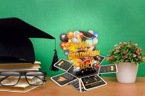 2026 Graduation Cards - 3D Pop Up Graduation Card with Lights and Music, Class of 2026 Congrats Grad Card for College, High School, Congratulation Graduate Gifts for Son Daughter in Saudi Arabia