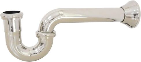 Kingston Brass Fauceture CC2127 Vintage 1-1/2 Inch Decor P-Trap, Brushed Brass in Saudi Arabia