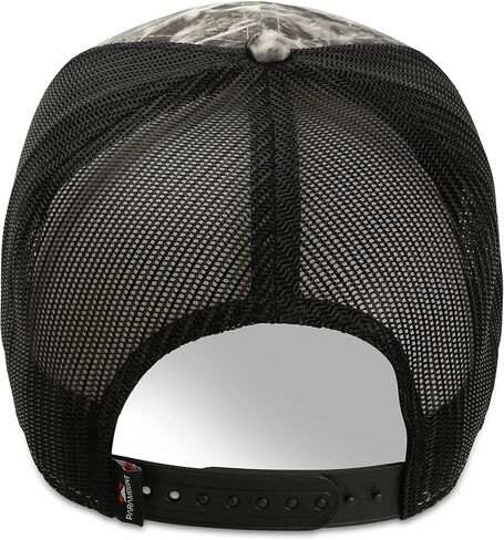 قبعة Paramount Outdoors All Mesh Breeze بعلم أمريكي، جميع الشبكات قابلة للسحق، قبعة حبل لسائقي الشاحنات (أبيض) in Kuwait