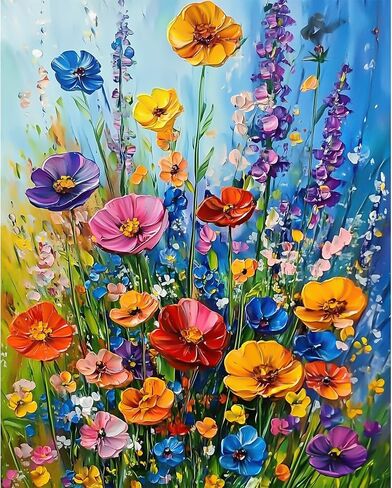 NXIKYO Plant Paint by Numbers Kit for Adults Beginner, Plants Shelves Adult Paint by Number Kits on Canvas, DIY Acrylic Oil Easy Painting by Numbers for Home Wall Decor 16 X 20 inch (Without Frame) in Saudi Arabia