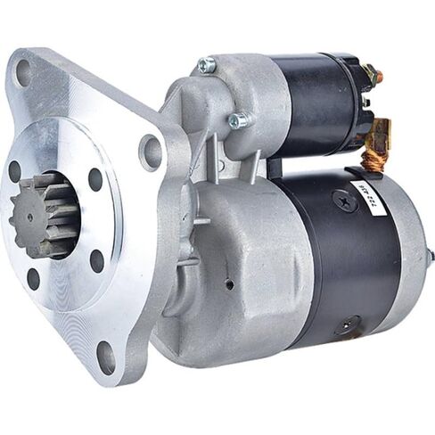 محرك بدء تشغيل RAREELECTRICAL 12 فولت متوافق مع جرار Ford New Holland 2000 3000 4000 5000 6610 7610 ديزل في اتجاه عقارب الساعة 10 أسنان D7nn11000b D8nn11000ce in Kuwait