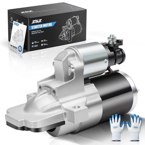 ZSZ NEW 17598N Starter Motor Compatible with Mazda 3 2010-2013,Mazda 6 2011-2013,Mazda CX-7 2011-2012, Mazda 5 2012-2013,12V 1.4KW Replaces#41048362 L53818400B in Saudi Arabia