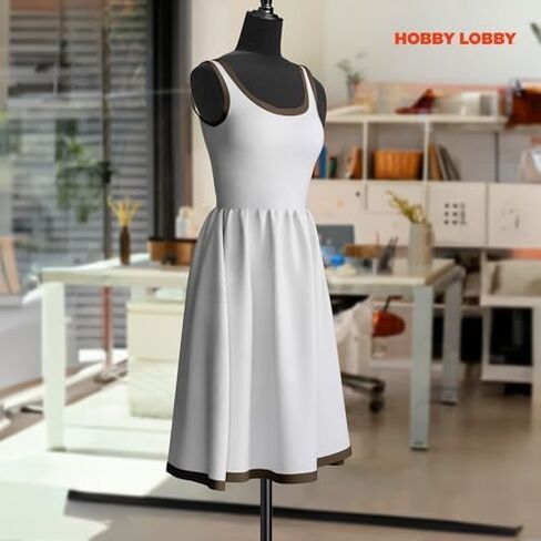 قماش Hobby Lobby White Babyville PUL - قطعة واحدة ياردة، العرض: 58 بوصة - 60 بوصة - قماش خياطة مطبوع مسبقًا لخياطة الملابس والأدوات المنزلية وغيرها من الملحقات in Kuwait