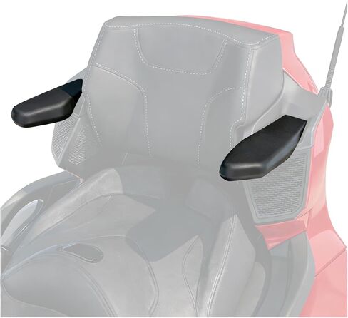 ALMULOO Rear Armrest Compatible with Can-Am Spyder RT 2010-2019 RT RT-S RT Limited Models Left Right Passenger Armrests Replacement 219400839 Textured PP Plastic in Kuwait