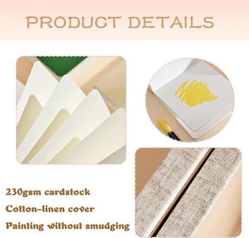 3 Pcs Mini Drawing Sketchbook Small Art Pad Sketchbooks Blank Square Portable Travel Art Pad Sketchbooks for Painting Artists Traveler Office Supplies (3.15 X 3.15 Inches) in Saudi Arabia