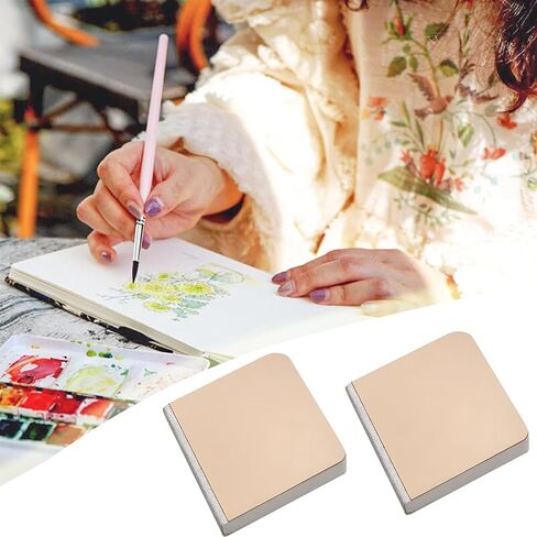 3 Pcs Mini Drawing Sketchbook Small Art Pad Sketchbooks Blank Square Portable Travel Art Pad Sketchbooks for Painting Artists Traveler Office Supplies (3.15 X 3.15 Inches) in Saudi Arabia