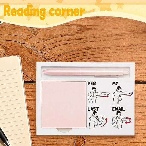 Per My Last Email Wooden Note Holder, Passive Aggressive Humor Gift for Coworker, Sarcastic Desk Decor for Office Professional, 16.5 x 12 x 1.5 cm, WRT5 in Saudi Arabia