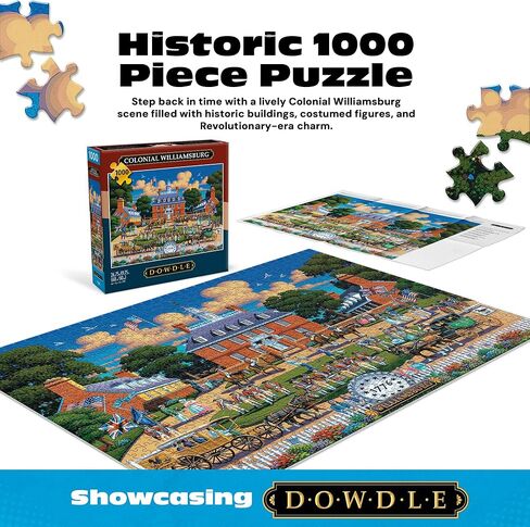 Buffalo Games Dowdle New Orleans 1000 Piece Jigsaw Puzzle for Adults – Colorful City Scene, Premium Board, 26.75 x 19.75 in in Kuwait