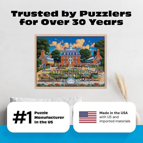 Buffalo Games Dowdle New Orleans 1000 Piece Jigsaw Puzzle for Adults – Colorful City Scene, Premium Board, 26.75 x 19.75 in in Kuwait