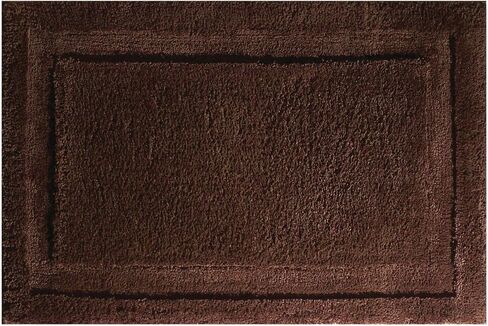 mDesign Microfiber Soft Polyester Bathroom Rugs for Indoor Bath, Tub, Shower Floor Water Absorbent, Machine Washable, Non-Slip Rectangular Bath Carpets Mats, Hydra Collection, 3 Pieces - Teal Blue in Saudi Arabia