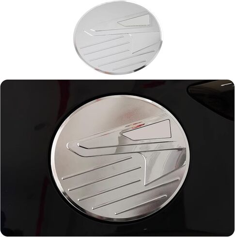 اكسسوارات السيارات صالح لمازدا CX-30 CX30 2020 2021 2022 2023 2024 2025 2026 الخارجي غطاء خزان الوقود الغاز الكسوة (نمط ألياف الكربون) 1 قطعة ABS in Kuwait