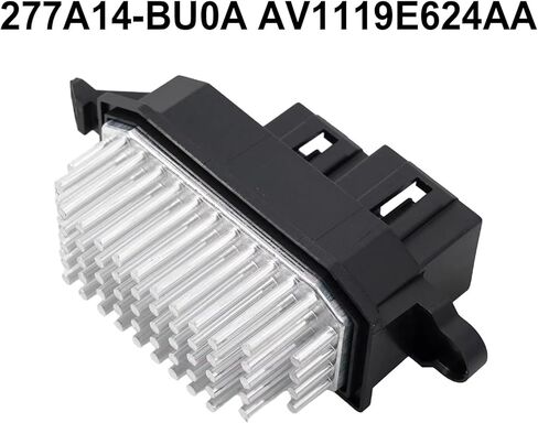 A/C Fan Control Resistor, for Nissan, for Qashqai J11 2014 2015 2016 2017 2018 2019 2020 1PC Car Blower Heater Resistor 277A1-4BU0A AV1119E624AA in Kuwait