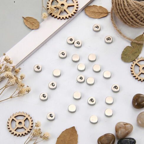 30 Pcs Flat Earrings Back Screw on Earrings Back for Stud Stainless Steel Flatbacks Replacement Flat Earring Backs for Stud Round Screw on Ear Ring Backs for Women Men Earring Studs in Kuwait